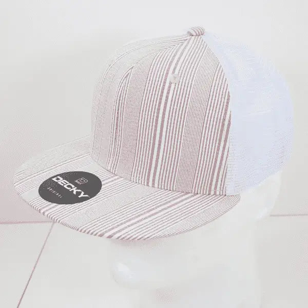 Decky 6015 H/C Plaid Cap - White 141 - White / One Size Fits Most