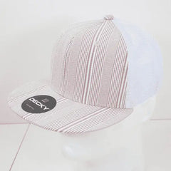 Decky 6015 H/C Plaid Cap - White 141 - White / One Size Fits Most
