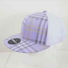 Decky 6015 H/C Plaid Cap White 147 White / One Size Fits Most
