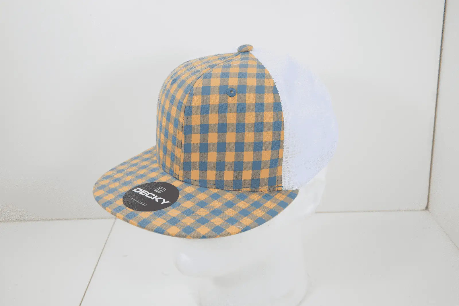 Decky 6015 H/C Plaid Cap - White 149 - White / One Size Fits Most
