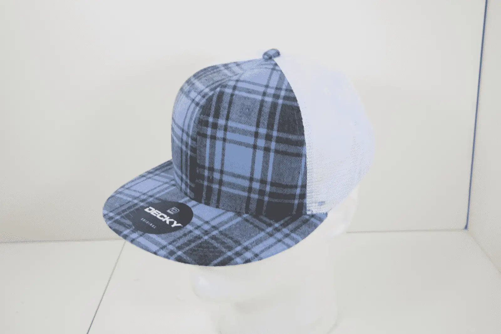 Decky 6015 H/C Plaid Cap - White 153 - White / One Size Fits Most