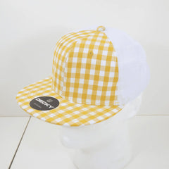 Decky 6015 H/C Plaid Cap White 160 White / One Size Fits Most