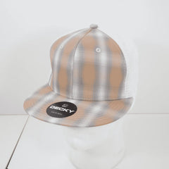 Decky 6015 H/C Plaid Cap White 171 White / One Size Fits Most