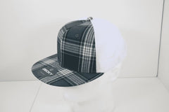 Decky 6015 H/C Plaid Cap - White 185 - White / One Size Fits Most
