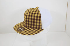 Decky 6015 H/C Plaid Cap White 186 White / One Size Fits Most