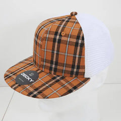 Decky 6015 H/C Plaid Cap - White 194 - White / One Size Fits Most