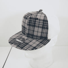 Decky 6015 H/C Plaid Cap - White 240 - White / One Size Fits Most