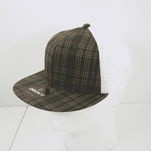 Decky 6015 H/C Plaid Cap White 248 White / One Size Fits Most