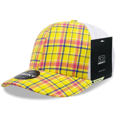 Decky 6017 M/C Plaid Cap White 105 White / One Size Fits Most