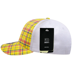 Decky 6017 M/C Plaid Cap White 105 White / One Size Fits Most