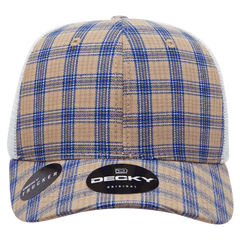 Decky 6017 M/C Plaid Cap White 109 White / One Size Fits Most