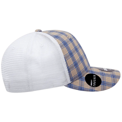 Decky 6017 M/C Plaid Cap White 109 White / One Size Fits Most