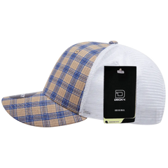 Decky 6017 M/C Plaid Cap White 109 White / One Size Fits Most