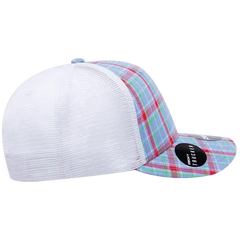Decky 6017 M/C Plaid Cap White 113 White / One Size Fits Most