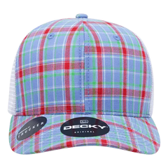 Decky 6017 M/C Plaid Cap White 113 White / One Size Fits Most