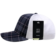 Decky 6017 M/C Plaid Cap White 123 White / One Size Fits Most