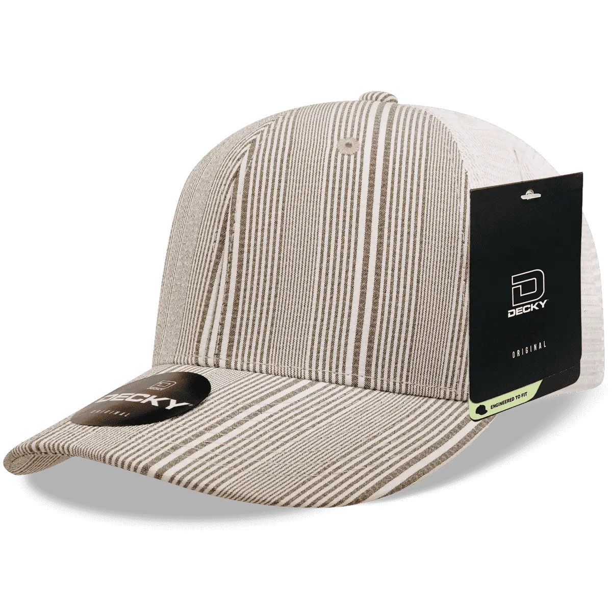 Decky 6017 M/C Plaid Cap White 130 White / One Size Fits Most