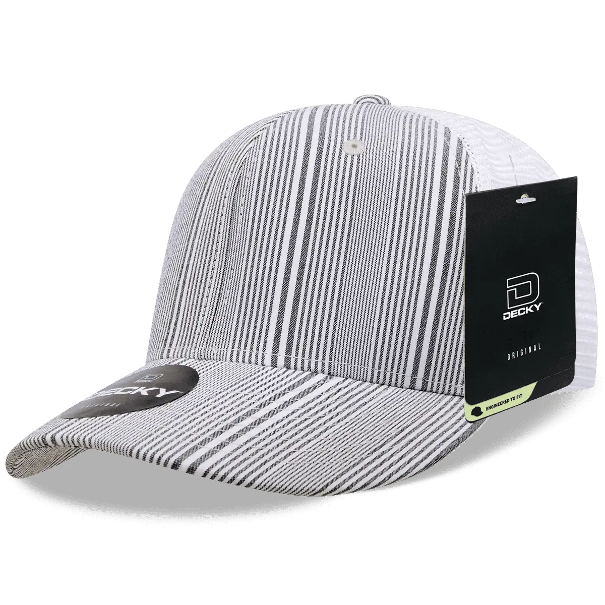 Decky 6017 M/C Plaid Cap - White 132 - White / One Size Fits Most