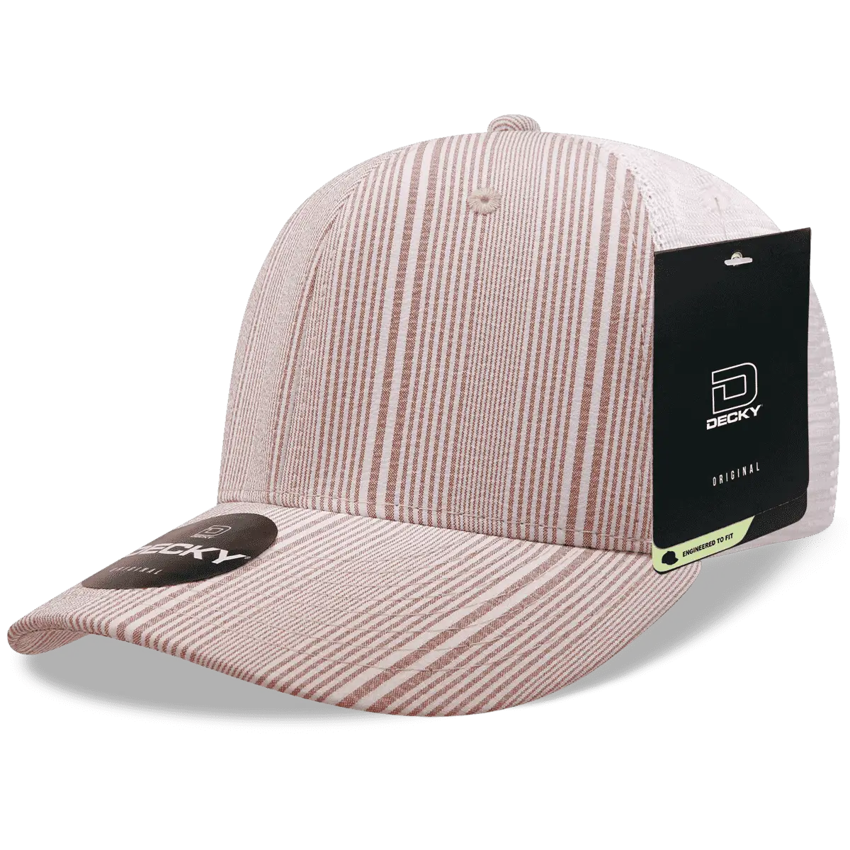 Decky 6017 M/C Plaid Cap - White 141 - White / One Size Fits Most
