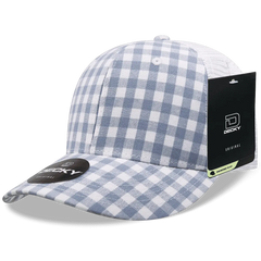 Decky 6017 M/C Plaid Cap White 145 White / One Size Fits Most