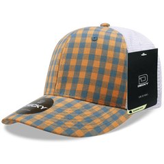 Decky 6017 M/C Plaid Cap - White 149 - White / One Size Fits Most
