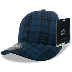 Decky 6017 M/C Plaid Cap White 154 White / One Size Fits Most