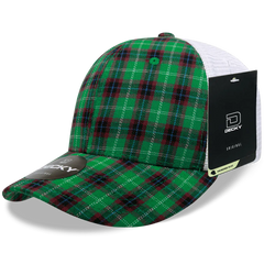 Decky 6017 M/C Plaid Cap - White 159 - White / One Size Fits Most