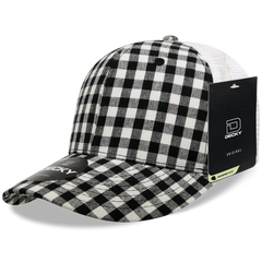 Decky 6017 M/C Plaid Cap White 165 White / One Size Fits Most
