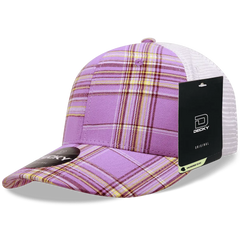 Decky 6017 M/C Plaid Cap White 187 White / One Size Fits Most