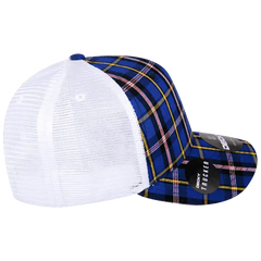 Decky 6017 M/C Plaid Cap White 190 White / One Size Fits Most