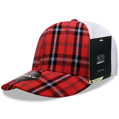 Decky 6017 M/C Plaid Cap White 196 White / One Size Fits Most