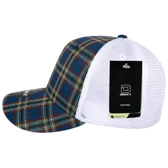 Decky 6017 M/C Plaid Cap White 221 White / One Size Fits Most