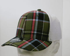 Decky 6017 M/C Plaid Cap - White 239 - White / One Size Fits Most
