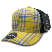 Decky 6018 M/C Plaid Cap Black 103 Black / One Size Fits Most
