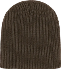 Decky 608 GI Cuffless Watch Cap Beanie Brown Brown / One Size Fits Most