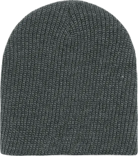 Decky 608 GI Cuffless Watch Cap Beanie - Heather Charcoal - Dark Gray / One Size Fits Most
