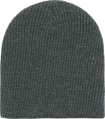 Decky 608 GI Cuffless Watch Cap Beanie - Heather Charcoal - Dark Gray / One Size Fits Most