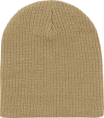 Decky 608 GI Cuffless Watch Cap Beanie Khaki Khaki / One Size Fits Most