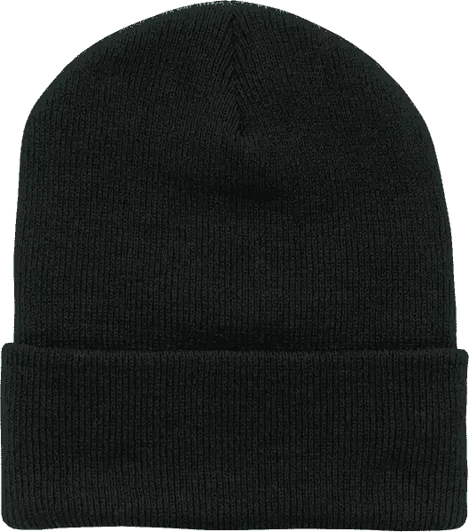 Decky 613 Acrylic Knit Cap Beanie - Black - Black / One Size Fits Most