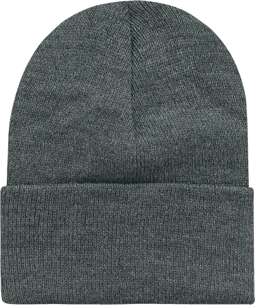 Decky 613 Acrylic Knit Cap Beanie - Heather Charcoal - Dark Gray / One Size Fits Most