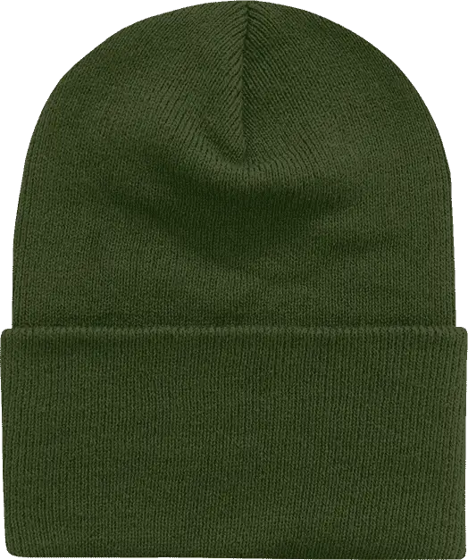 Decky 613 Acrylic Knit Cap Beanie - Olive - Olive / One Size Fits Most