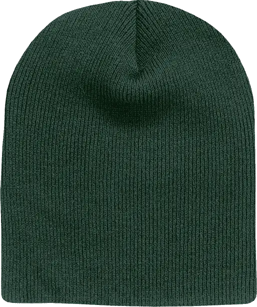 Decky 614 Acrylic Short Beanie - Forest - Forest / One Size Fits Most
