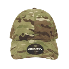 Decky 6300 Relaxed MULTICAM L/C Cap - Multicam - Muti-Color / One Size Fits Most
