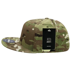 Decky 6302 MULTICAM Snapback Cap - Multicam - Muti-Color / One Size Fits Most