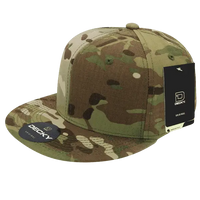 Decky 6302 MULTICAM Snapback Cap - Multicam - Muti-Color / One Size Fits Most