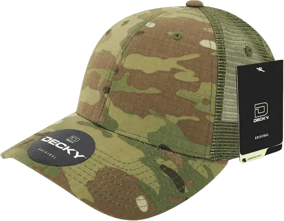 Decky 6306 MULTICAM Structu LC Trucker Cap - MCU Camo Olive - MCU Camo Olive / One Size Fits Most