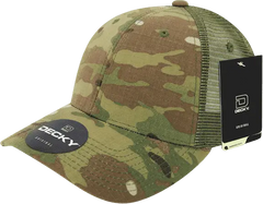 Decky 6306 MULTICAM Structu LC Trucker Cap - MCU Camo Olive - MCU Camo Olive / One Size Fits Most