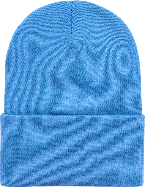 Decky 685 American Made Watch Cap (with Cuff) Beanie - Sky - Columbia Blue / One Size Fits Most