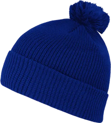 Decky 686 Pom Pom Acrylic Beanie Royal Royal / One Size Fits Most