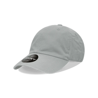 Decky 7005 Kids Relaxed Washed Cotton Cap - Gray - Gray / One Size Fits Most